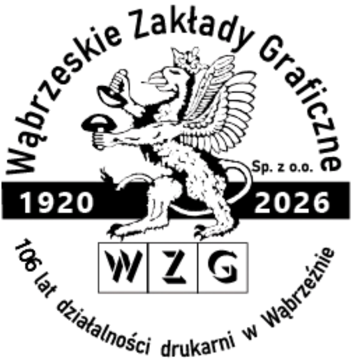 Logo Wąbrzeskich Zakładów Graficznych