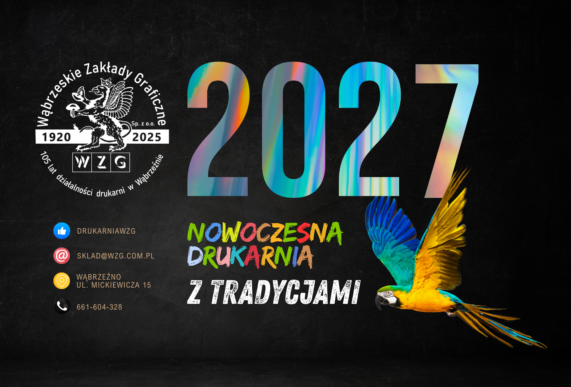 Główka kalendarza na 2027 r.